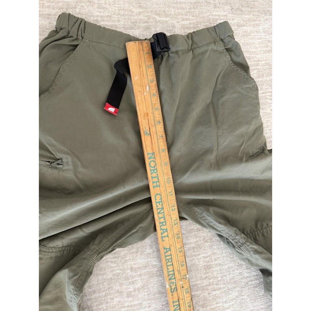 The North Face Women Cargo Pants Size M Olive Military Green Belted Regular Fit - Picture 5 of 11